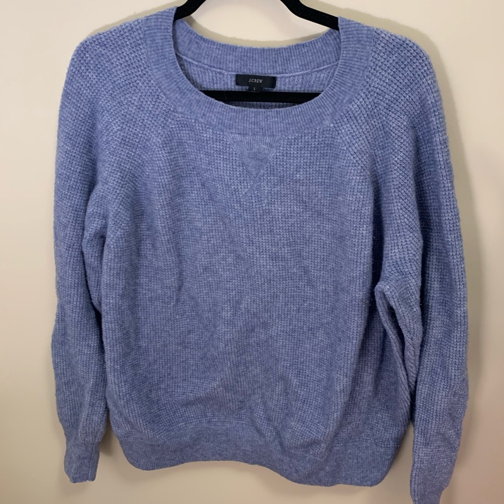 Waffle-knit J. Crew Sweater